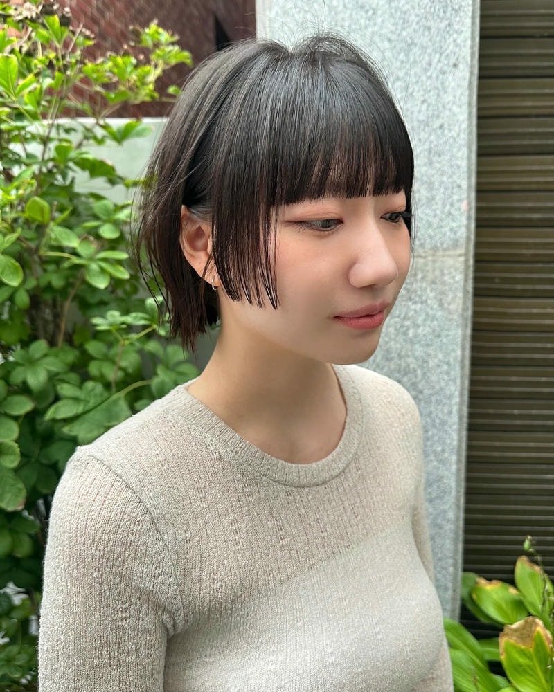 kiểu tóc bob nhật tỉa