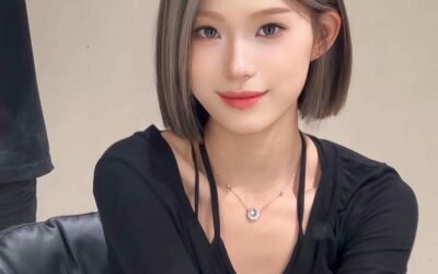 kiểu tóc nữ mặt tròn