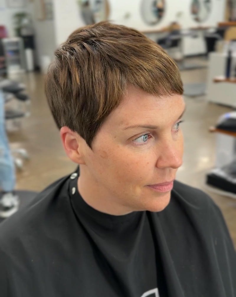 kiểu tóc pixie nam