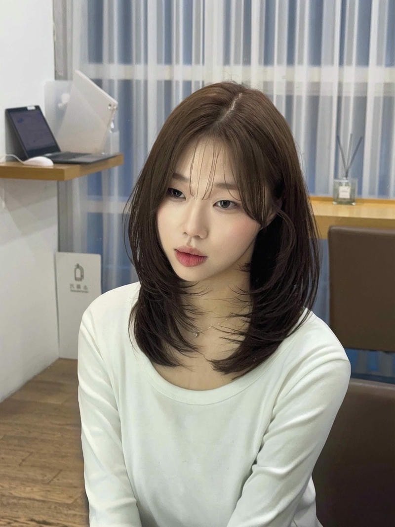 mái kiểu pháp cho mặt tròn