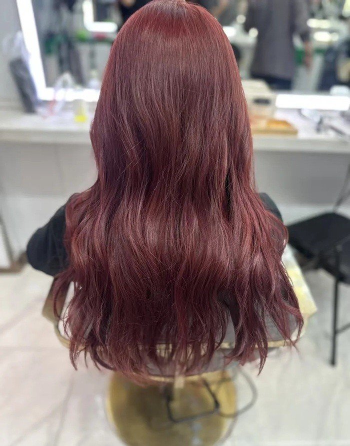 màu nâu đỏ cherry