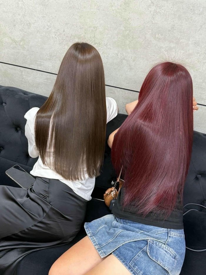 màu tóc đẹp k cần tẩy