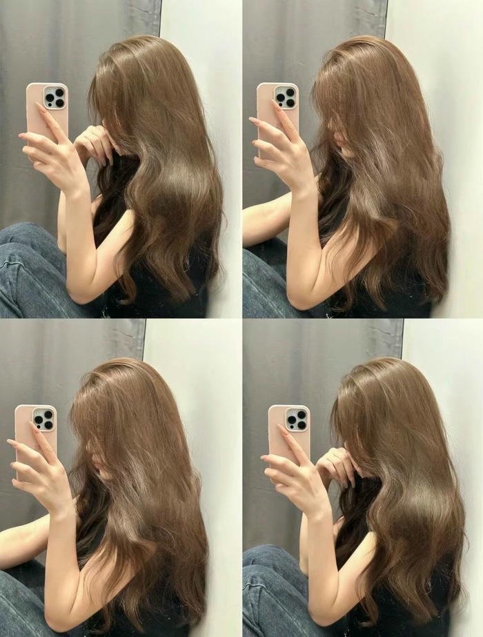 màu tóc không cần tẩy