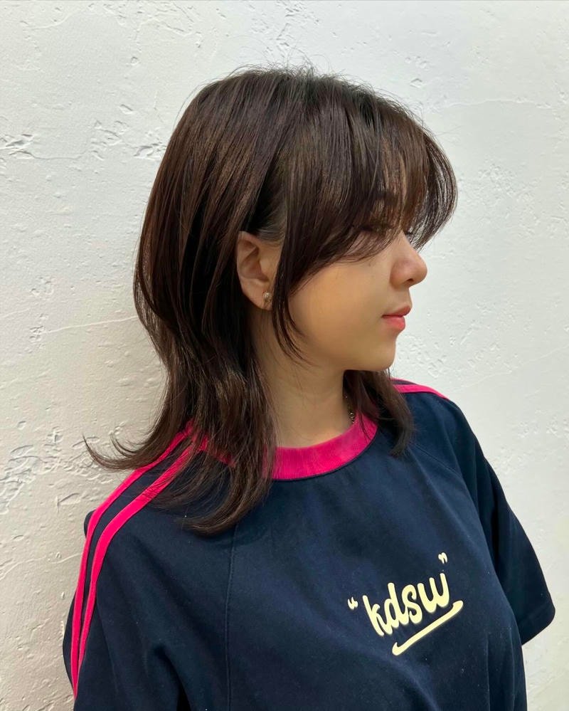 mullet layer mái bay