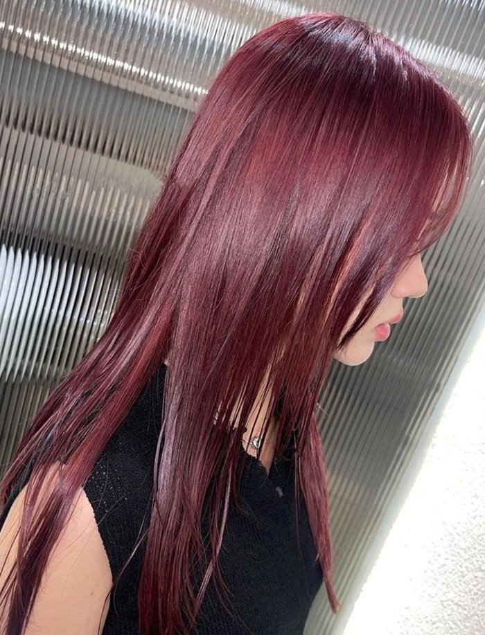 nâu đỏ cherry là màu gì