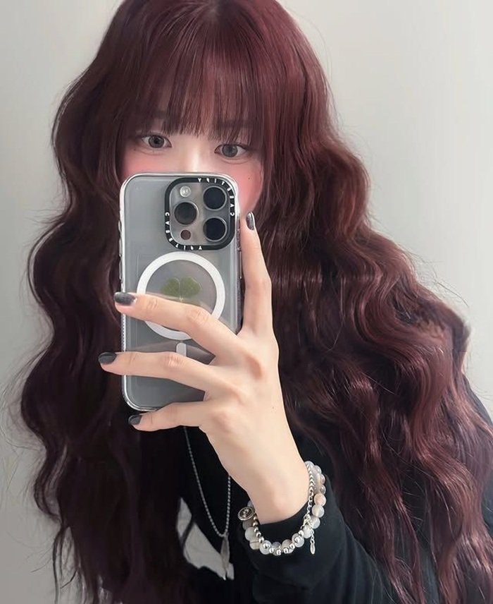 nâu đỏ cherry trầm