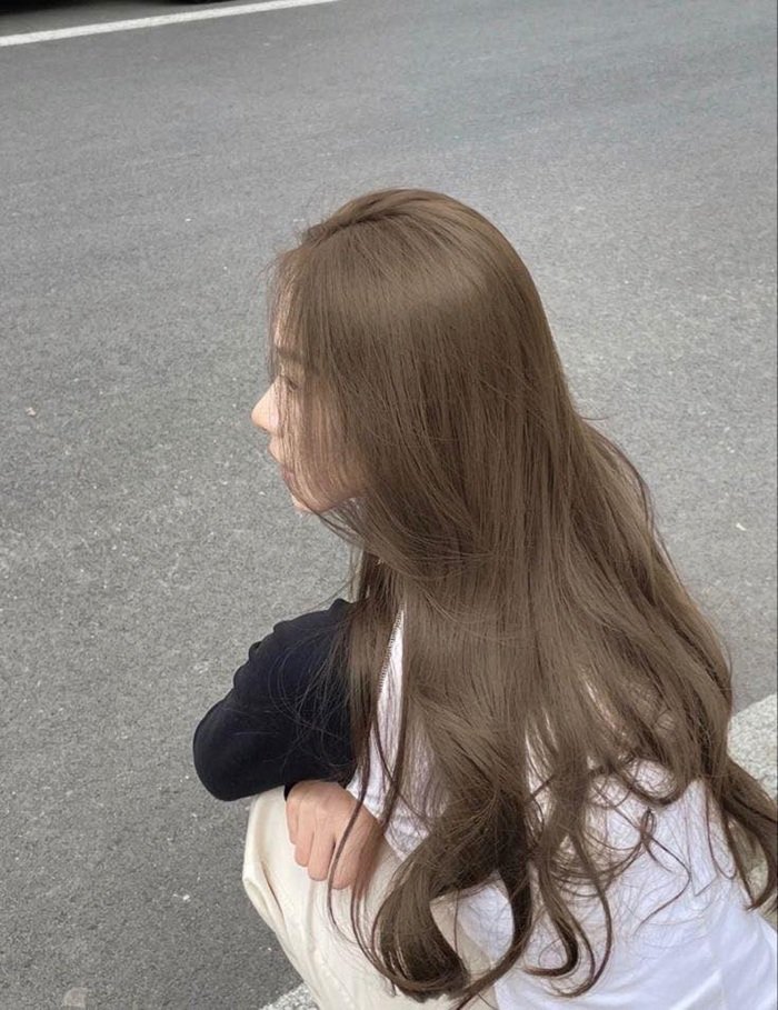 nâu trà sữa ko tẩy