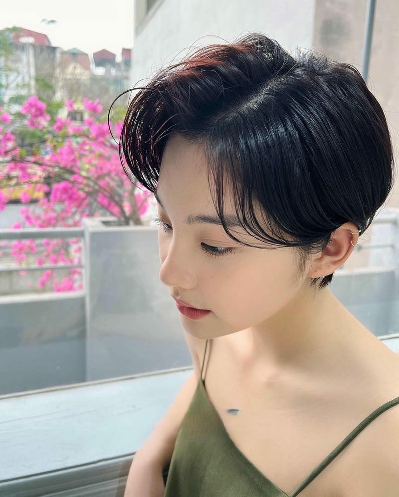những kiểu tóc tém