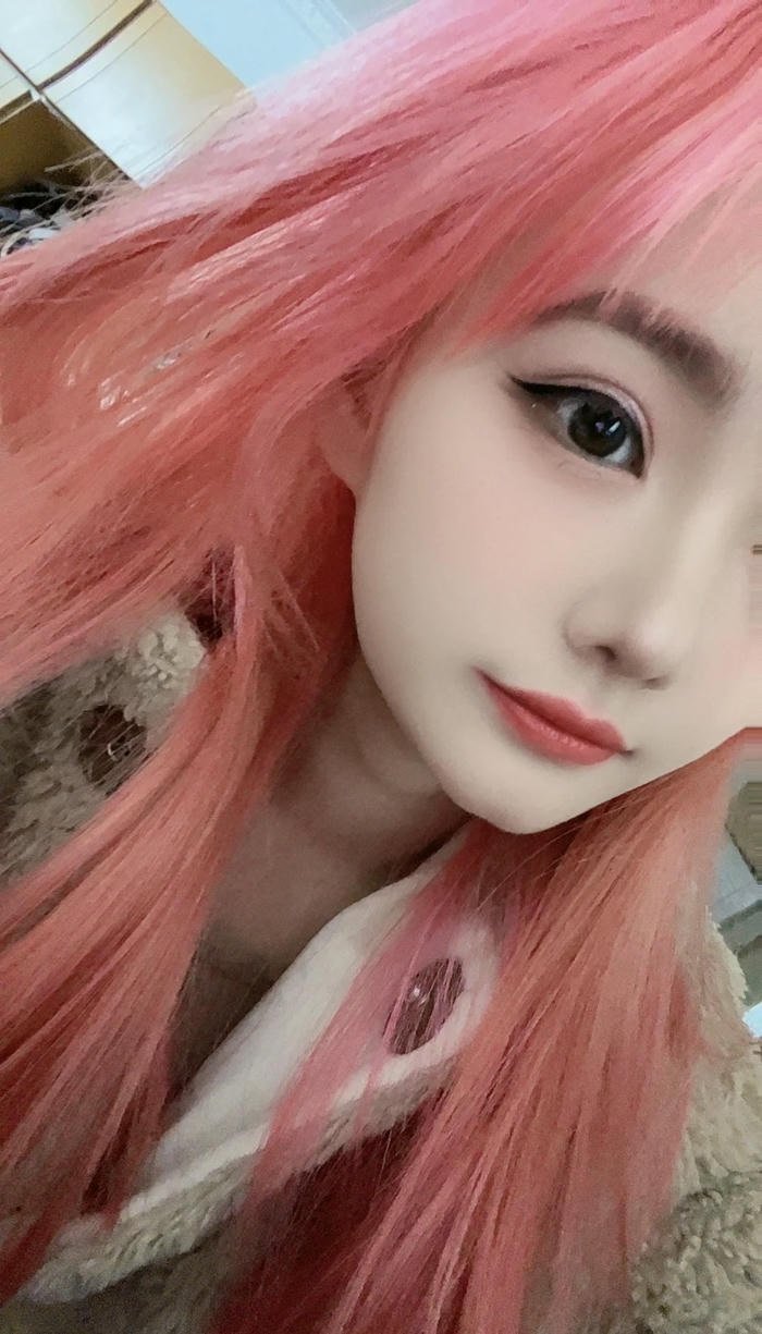 nhuộm balayage hồng