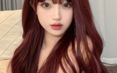 nhuộm nâu đỏ cherry