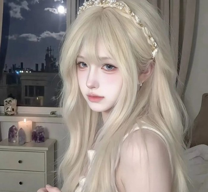 nhuộm tóc bach kim