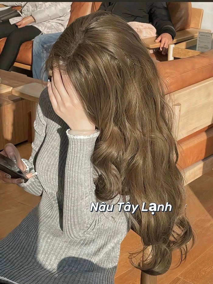 nhuộm tóc ko tẩy