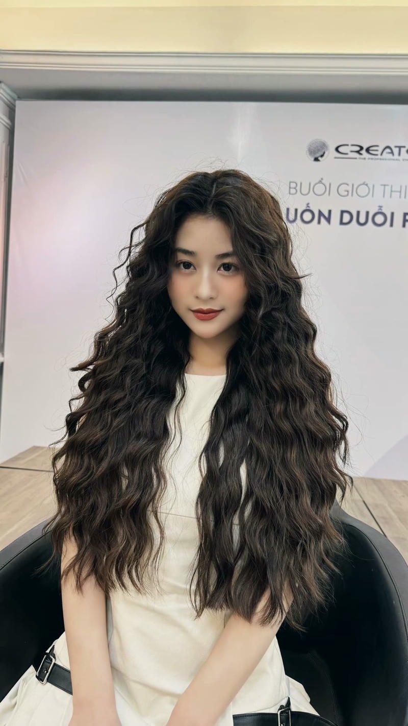 tóc hippie dài