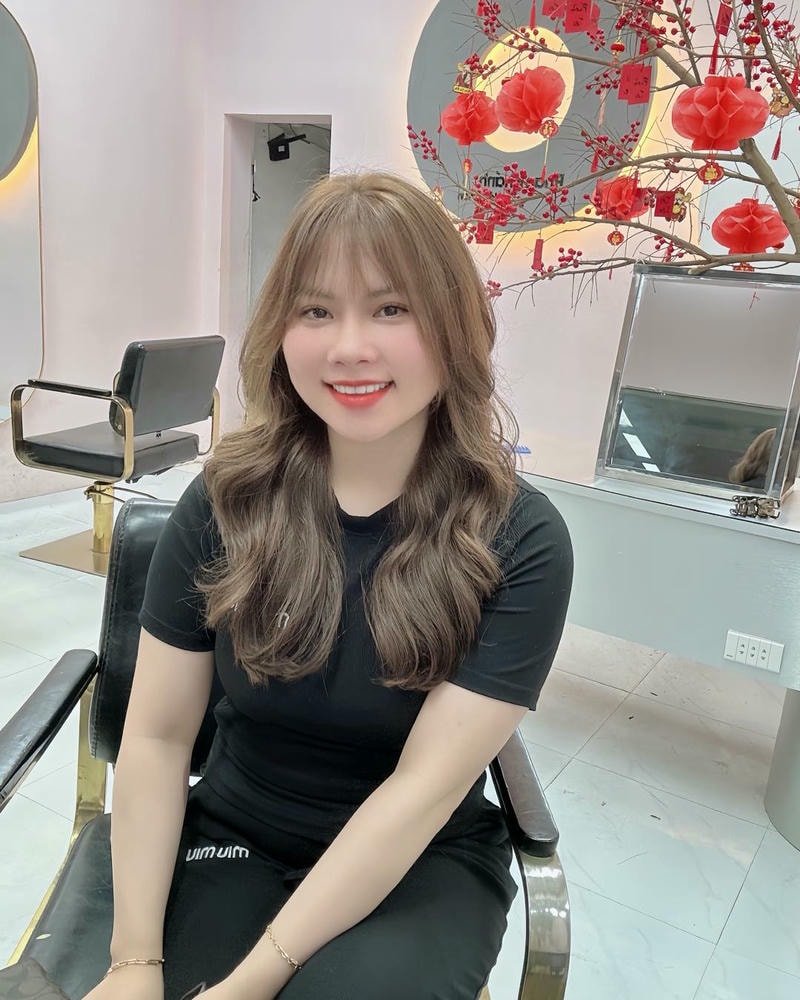 tóc mái bay pháp đẹp