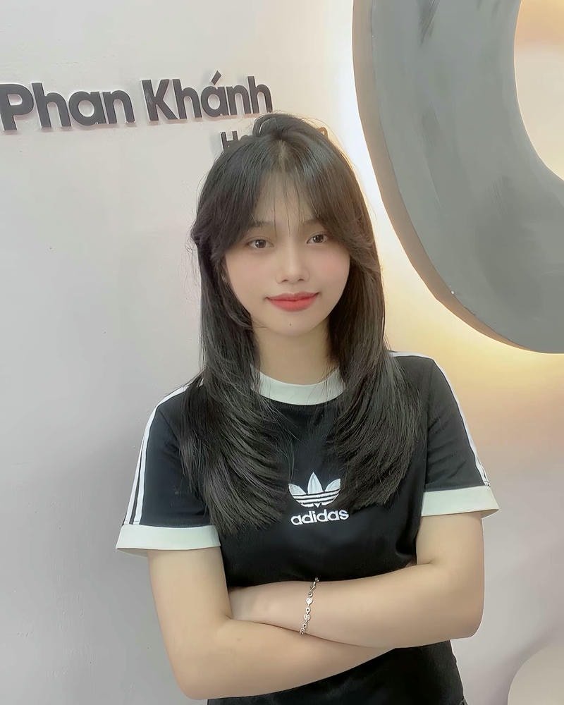 tóc mái bay pháp siêu đẹp