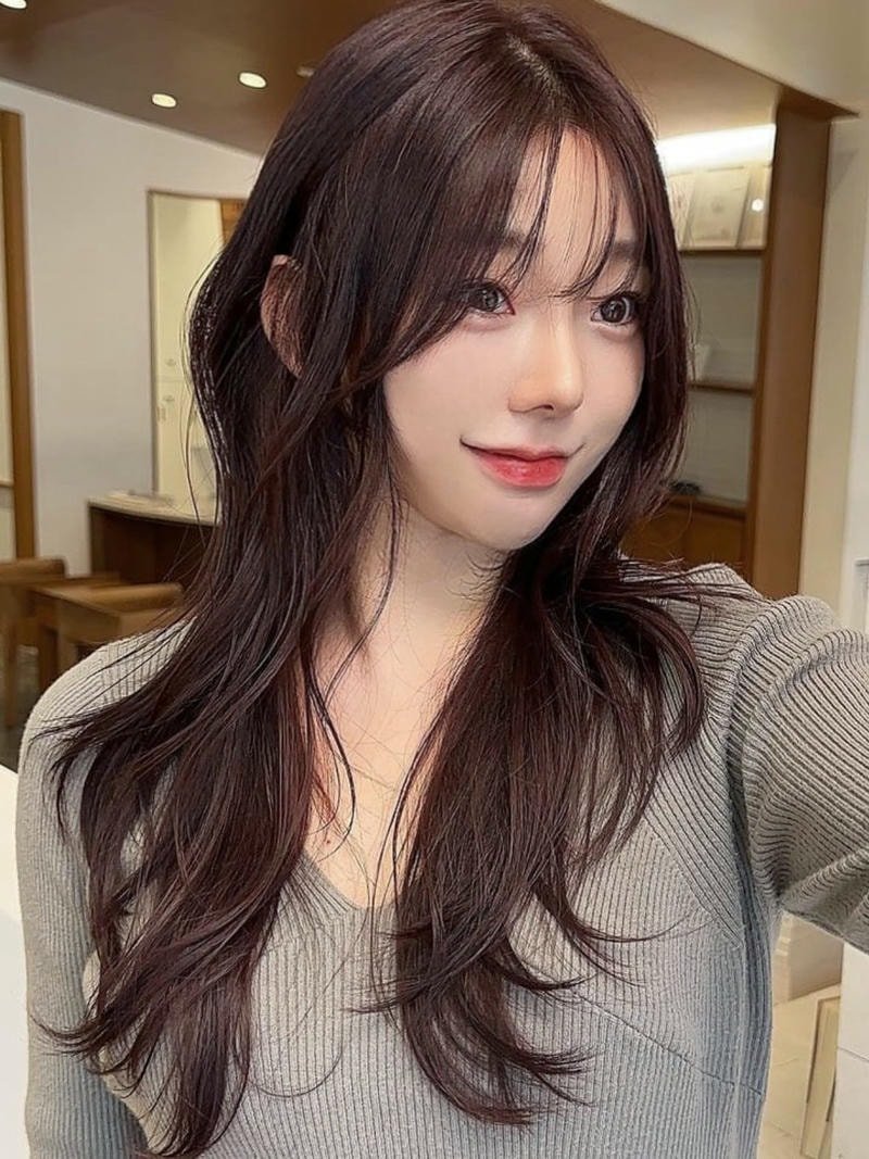 tóc mái pháp cực đẹp