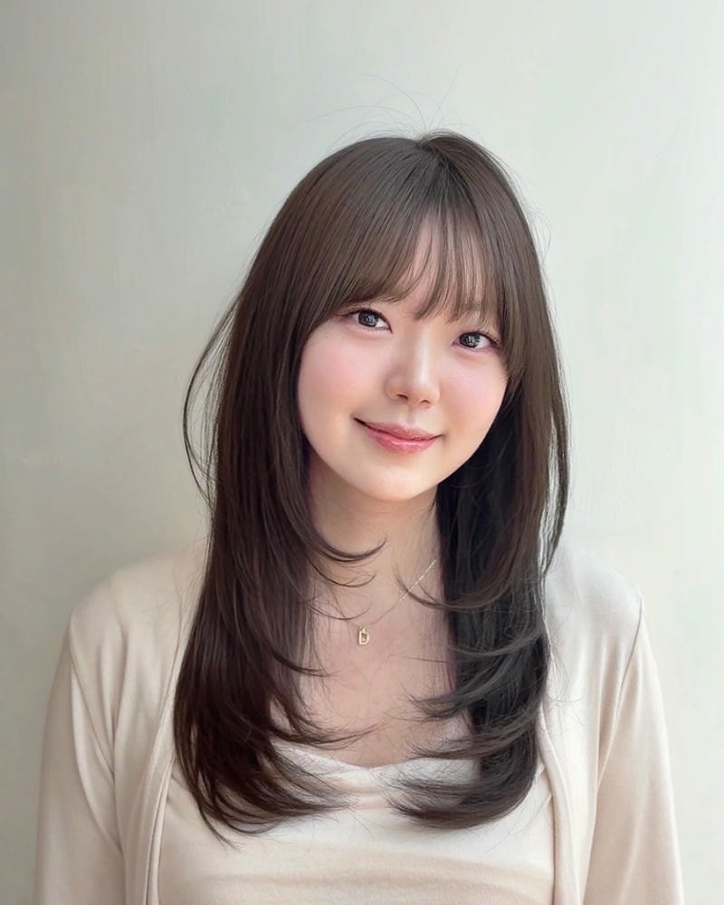 tóc mái pháp đẹp nhất