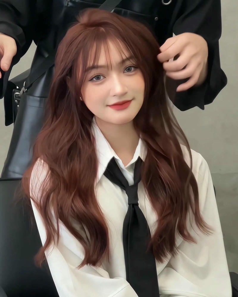 tóc mái pháp đẹp