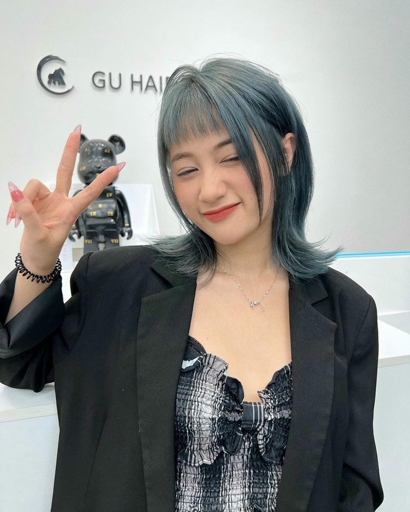 tóc mullet dài nữ