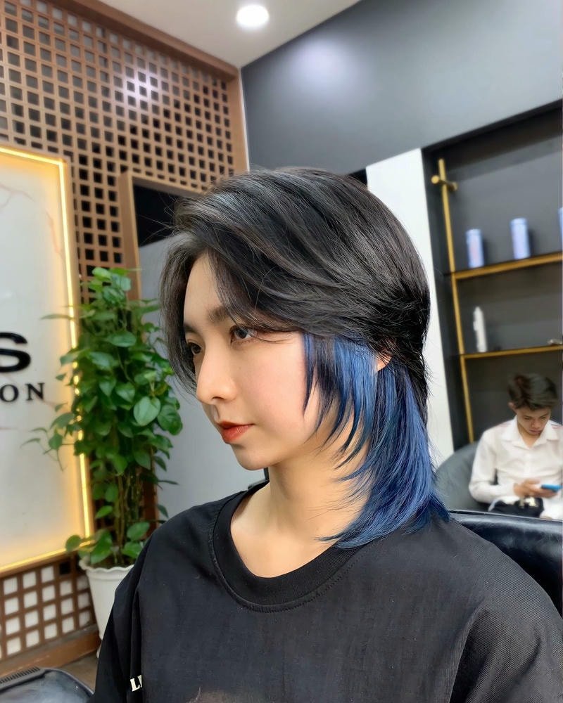 tóc mullet layer nữ