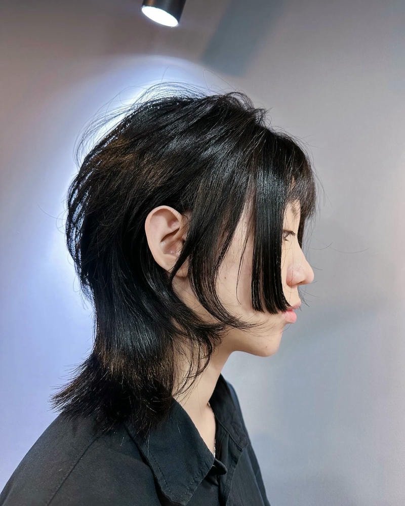 tóc mullet layer nữ
