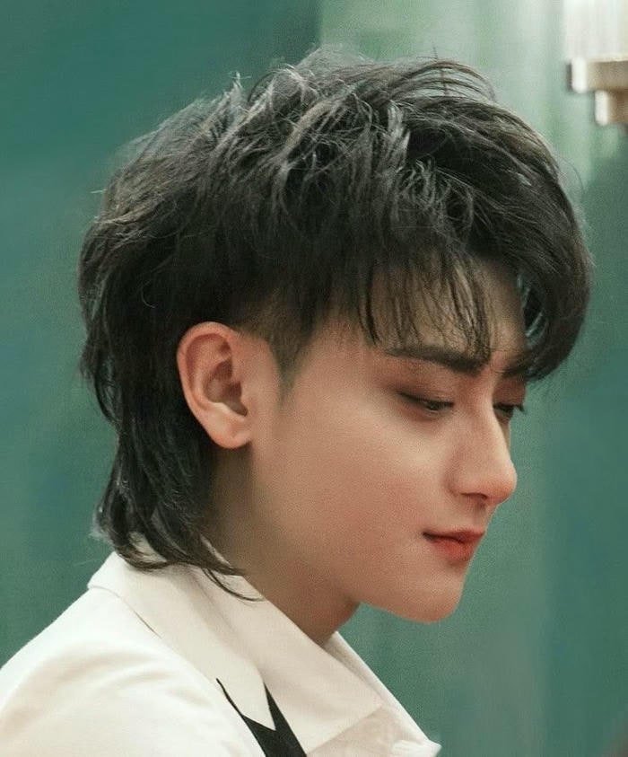 tóc mullet nam