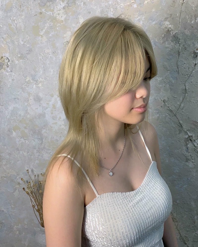 tóc mullet nữ