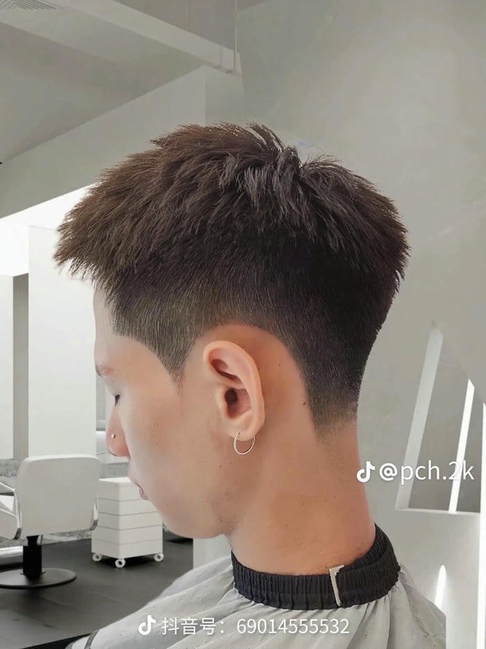 tóc nam ngắn siêu chất