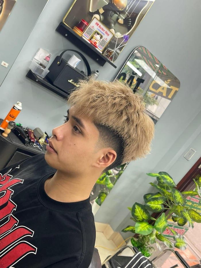 tóc nam ngắn