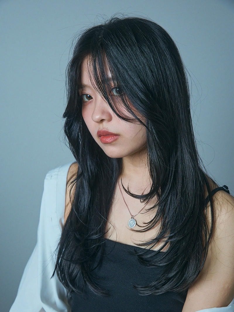 tóc ngắn layer cho mặt dài