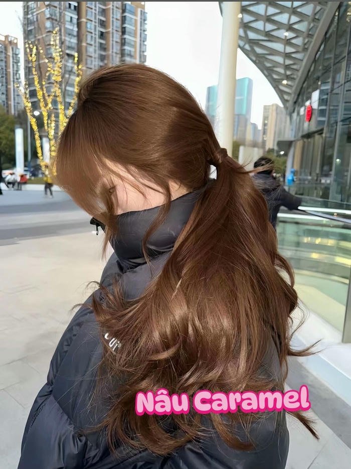 tóc nhuộm k tẩy