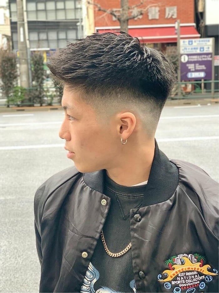 tóc short quiff cực chất