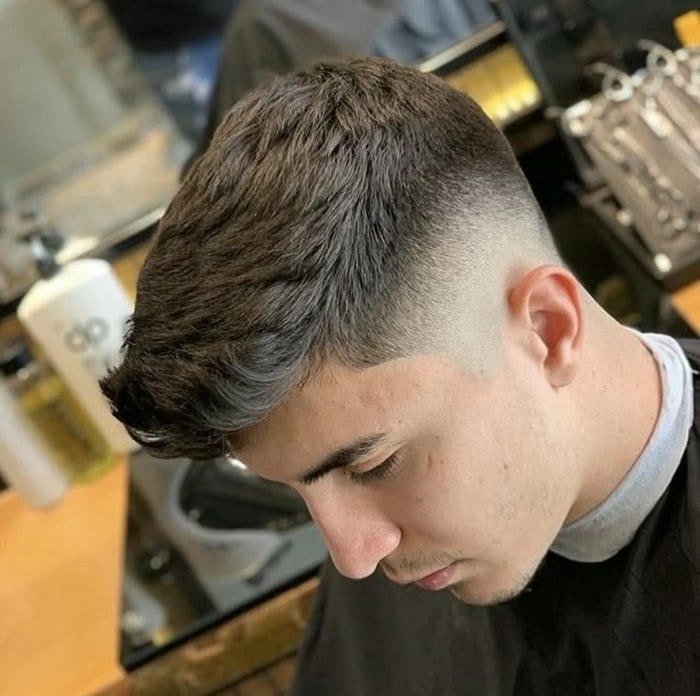 tóc short quiff ngầu