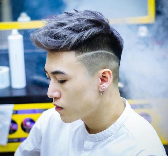 tóc short quiff siêu đẹp