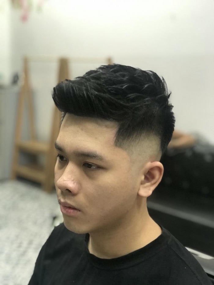 tóc short quiff