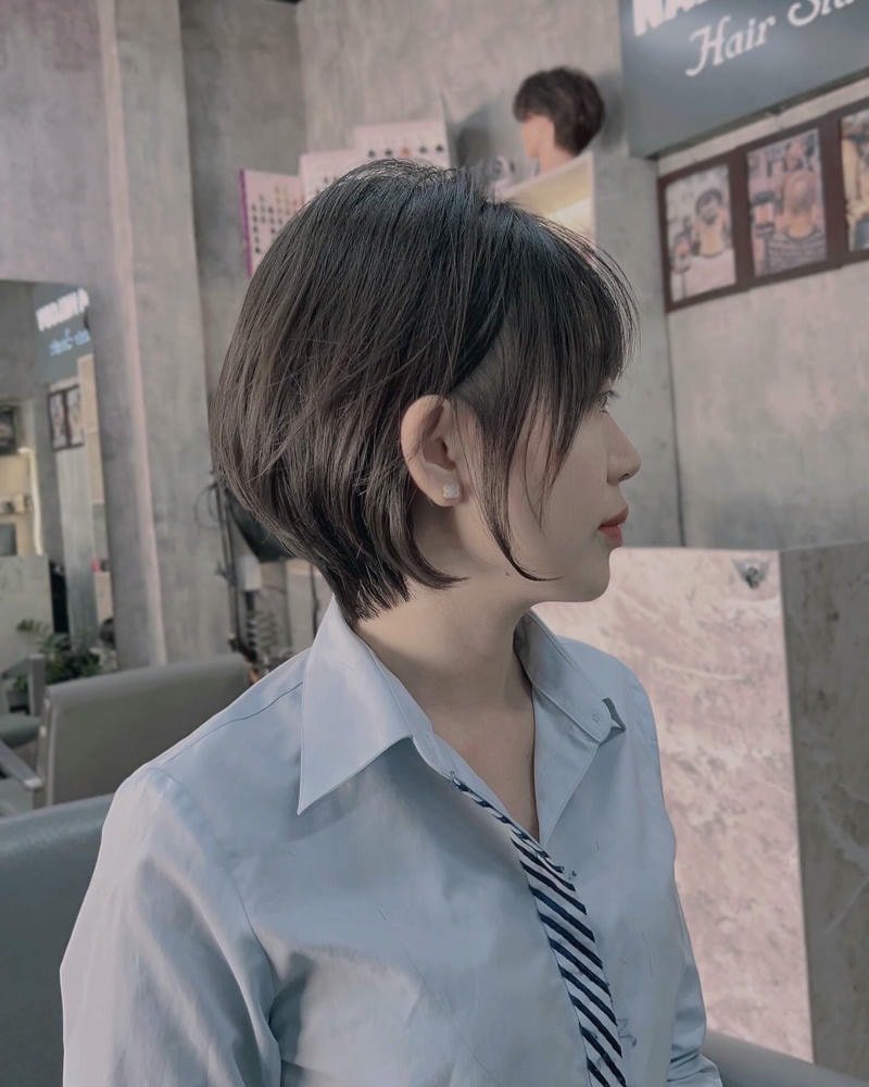 tóc tém bob nhật cực đẹp