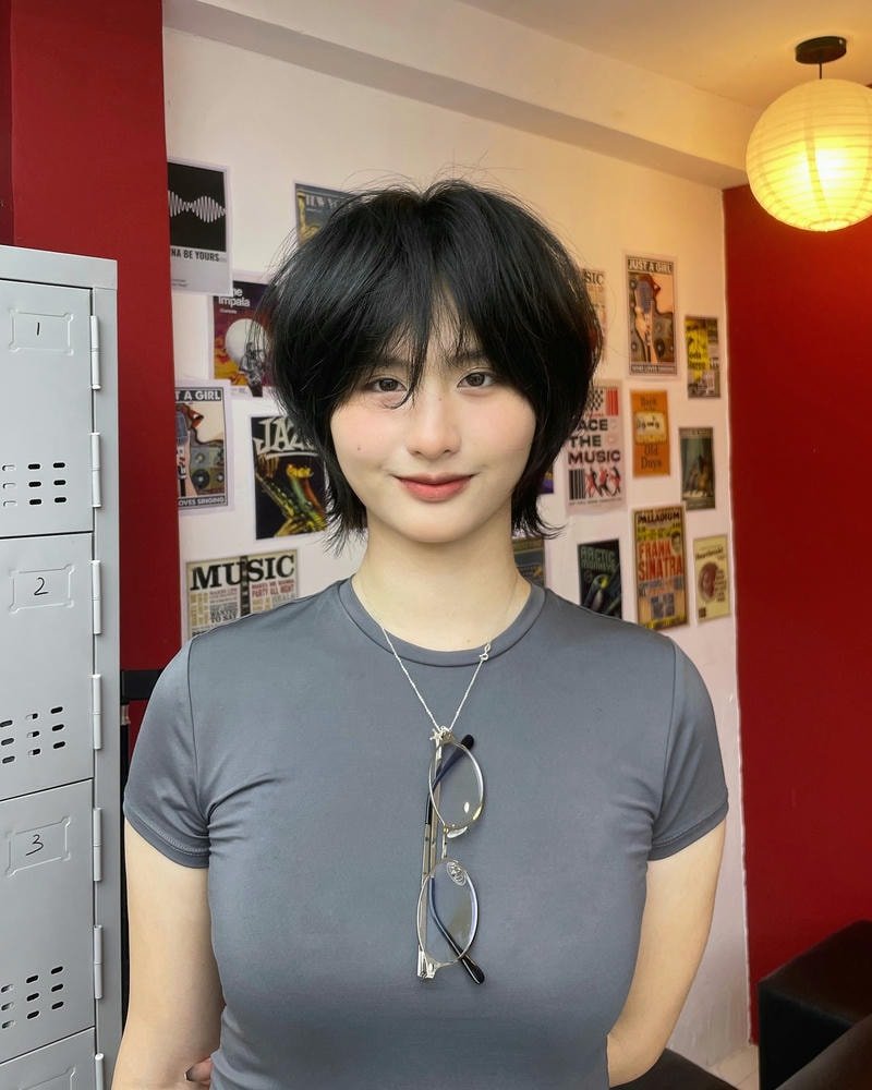 tóc tém bob nhật siêu đẹp