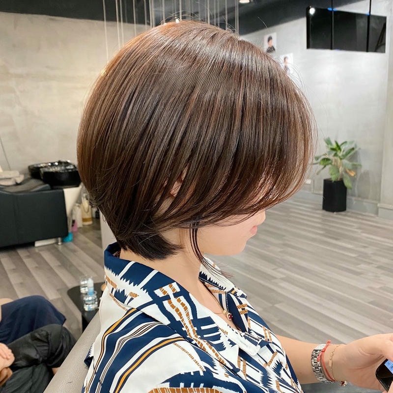 tóc tém bob nhật