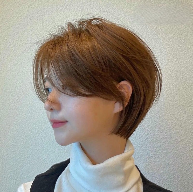 tóc tém cho mặt tròn to mái bay