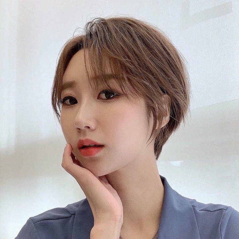 tóc tém cho nữ mặt tròn cá tính