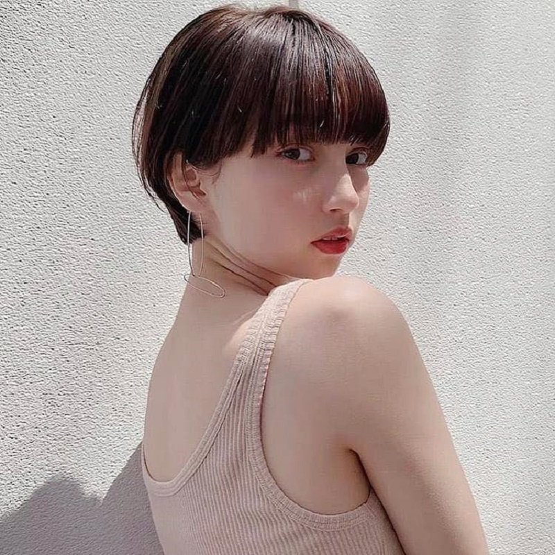 tóc tém cho nữ mặt tròn cực đẹp