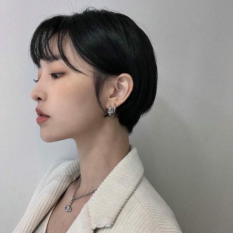 tóc tém cho nữ mặt tròn ngắn