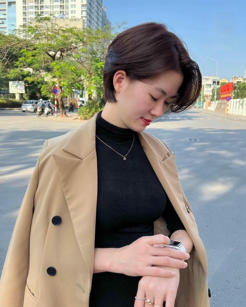 tóc tém nhật nữ
