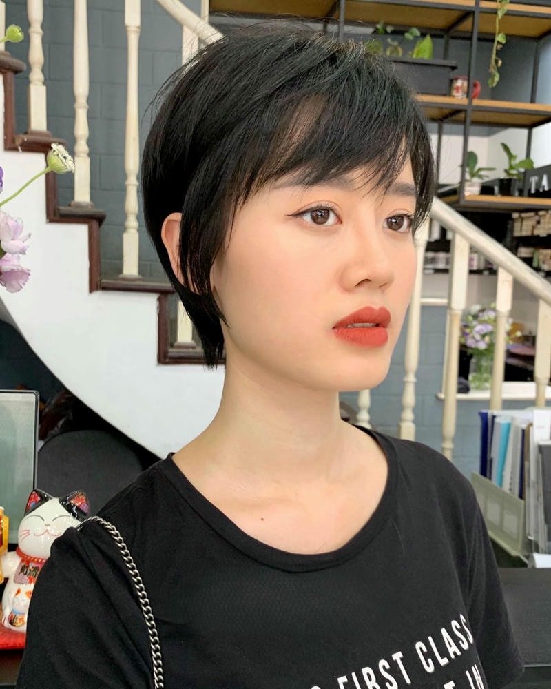 tóc tomboy dài