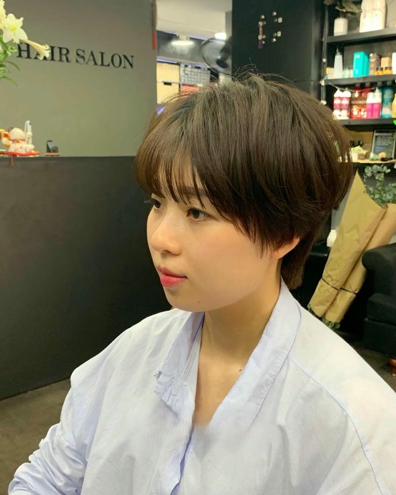 tóc tomboy mullet nữ