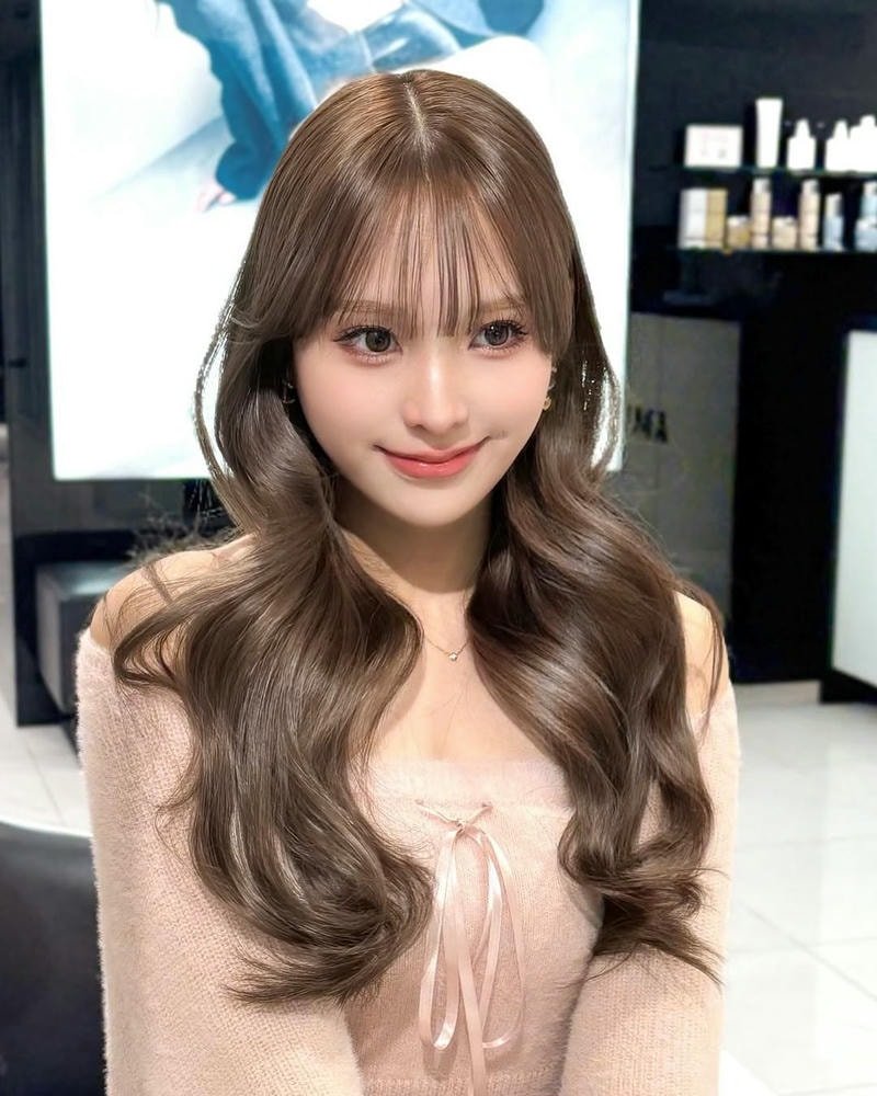 tóc xoăn lơi ngắn