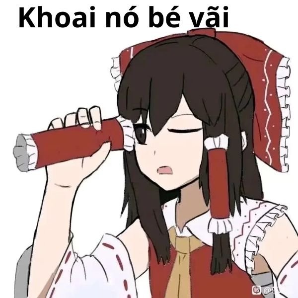 troll ảnh anime bựa khoai bé