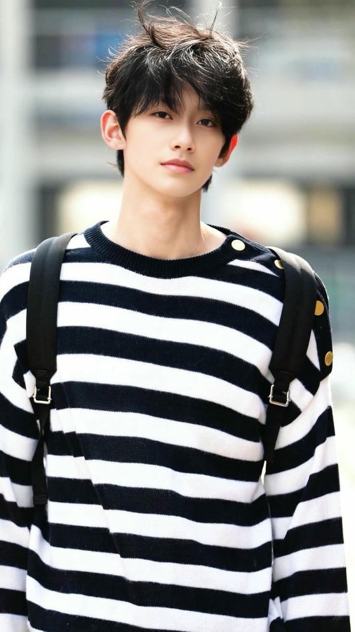 uốn tóc layer nam chất