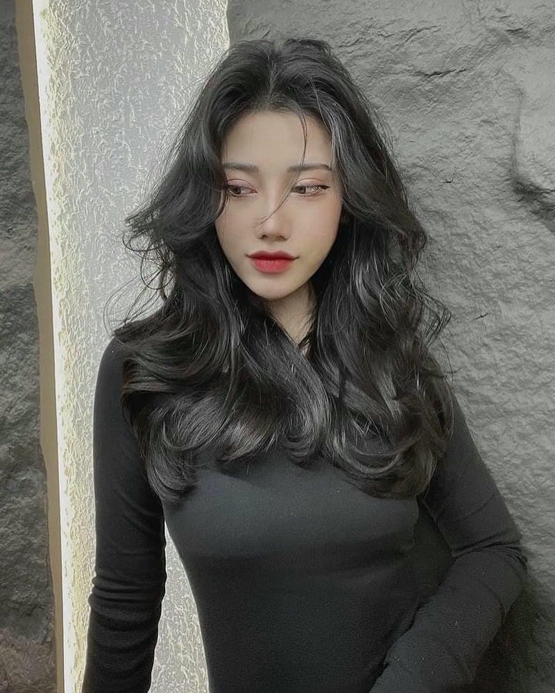 xoăn sóng loi ngang vai