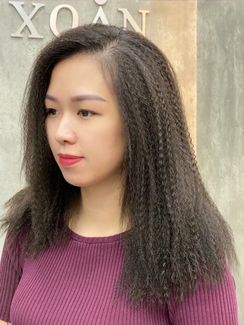 xoăn xù mì